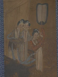 Five Women In A Procession