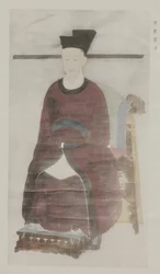 From Paintings in Old Imperial Palace