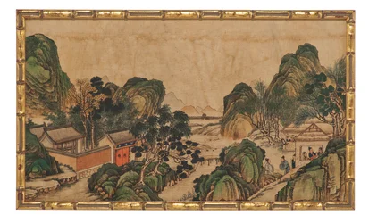 One of Twenty-Four Scenes from Dream of the Red Chamber