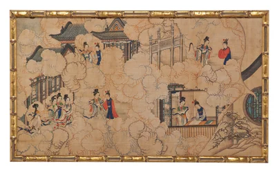 One of Twenty-Four Scenes from Dream of the Red Chamber