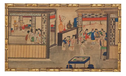 One of Twenty-Four Scenes from Dream of the Red Chamber