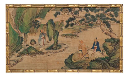 One of Twenty-Four Scenes from Dream of the Red Chamber