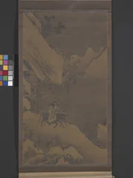 Riding a Donkey Through Snow