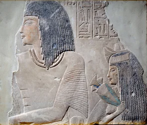 Ieneminet and His Wife Takha