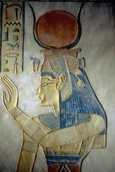 Valley of the Queens. Tomb of a son of Ramses II, The Goddess Isis, Luxor, Thebes