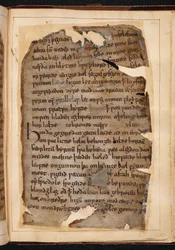 A page of Beowulf from folios sometimes called The 