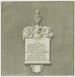 Colwich - Mural Monument to George Sprat