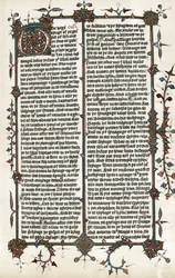 Copy of a Page from St Mark
