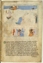 Moses with the Ten Commandments, illustration from an 