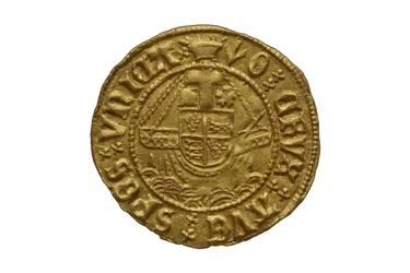Tudor coin from the Asthall Hoard