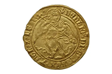 Tudor coin from the Asthall Hoard