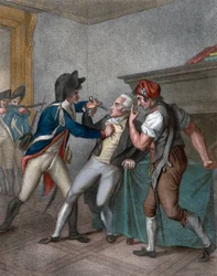 Arrest of Maximilien Robespierre on 27 July 1794