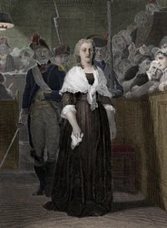Queen Marie Antoinette (1755-1793) Convicted by the Revolutionary Court in October 1793