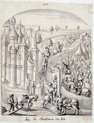 The siege of Chantoceaux, in the year 1420