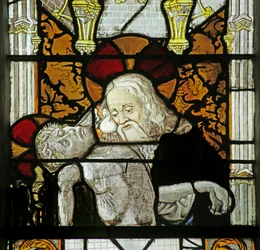 Window depicting the Trinity