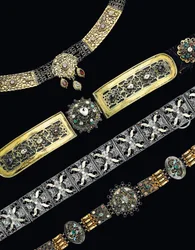 Four belts 17th - 19th century