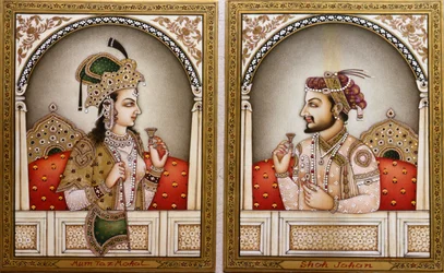 Mumtaz Mahal and Shah Jahan