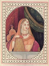 Portrait of Jodhabai, Chief Queen to Emperor Akbar
