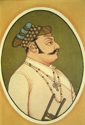 Portrait of Maharaja Udai Singh, Udaipur, Rajasthan, India