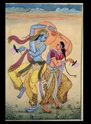 Radha and Krishna