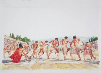 Ancient Athens - reconstruction of the Stadium