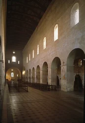 Interior View of the Church of Saint Vincent and Saint Anasthasius