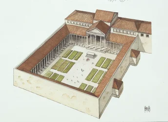 Reconstructed Forum built by Titus Flavius Vespasianus