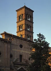 View of the church of San Sisto vecchio
