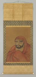 Large Head with Drapery (of Daruma)