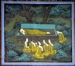 Buddha and his students