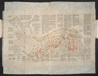 A Map of the Korean Peninsula Originally Created c.1820