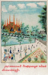 Temiya Jataka (engraving, ca. 1910)