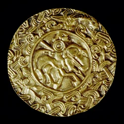 Barbarian Art of Lombardy: Gold Disc
