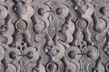 Detail of a wall, built by the Saadians in 1565