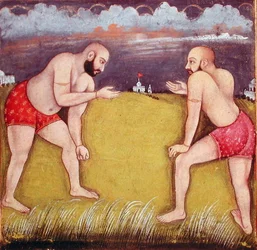 Two Wrestlers