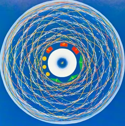 Om Cosmo Mandala, Depicting the Wholeness, Unity and Renewal