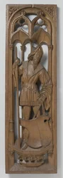 Panel from an Organ Case