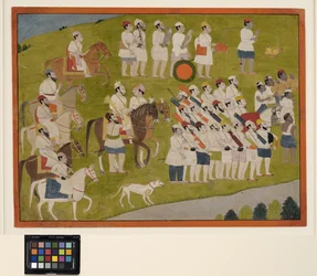 A Bhoti prince prepares for the hunt