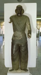 Life-sized statue of a Parthian prince, from Sham-Izeh, Malamir, Iran, c.50 BC-AD 150