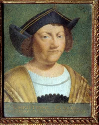 Portrait of the navigator Christopher Columbus