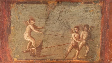 Cupids in a Chariot, Herculaneum