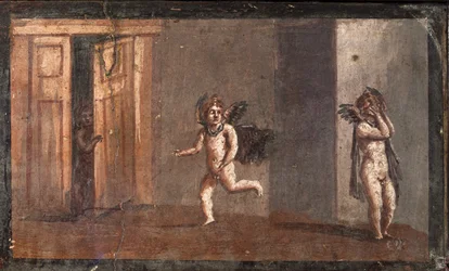 Cupids Playing Hide and Seek, Herculaneum