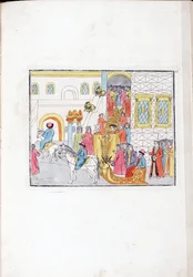 Arrival for the Wedding Ceremony of Michael I of Russia