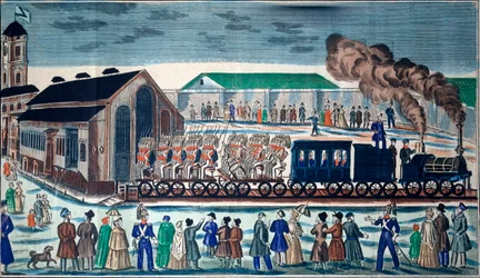 Departure from the Moscow Railway Terminal to Saint Petersburg
