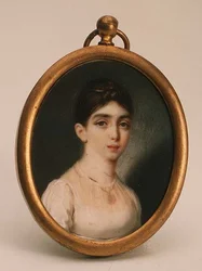 Portrait of Darya Mikhailovna Opochinina (1788-1854)