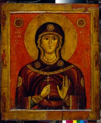 Saint Juliana - Icon of the Novgorod Tradition (Early 13th Century)
