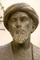 Head of Moses Maimonides (1135-1204) (detail)