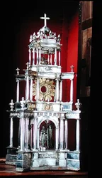 Monstrance Containing the Consecrated Host, Used in Processions