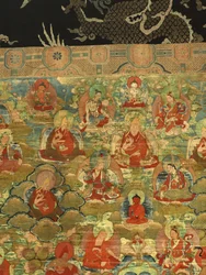 Third Panchen Lama Losan Penden Yeshe (detail)