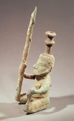 Warrior, Dong-son Civilization, from Vietnam